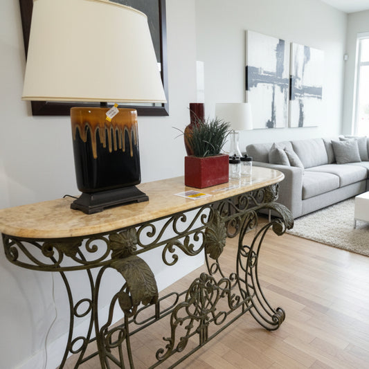 French 58'' Console Table