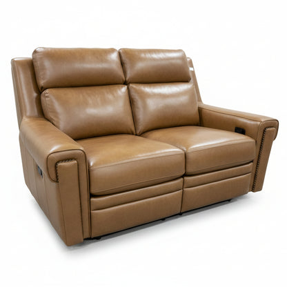 Bradington Young Living Room Reclining Loveseat with Power Headrest