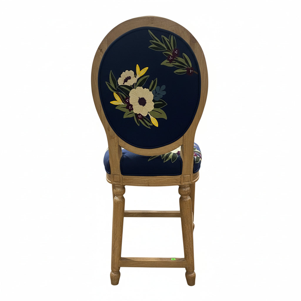 Hollie Embroidered Bar & Counter Stool