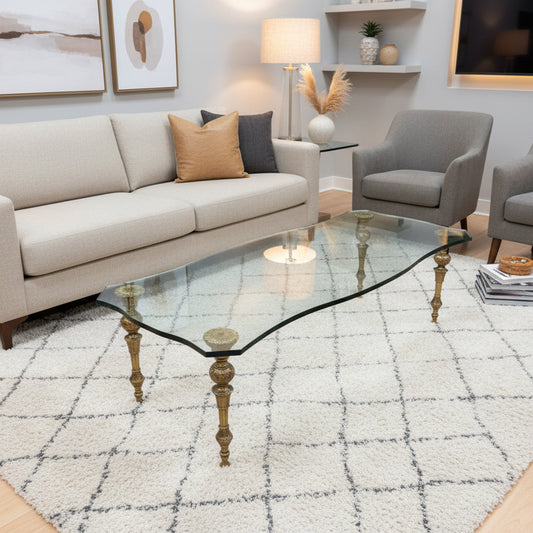 Vintage Hollywood Regency style Coffee Table