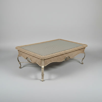 Wicker-style Coffee Table
