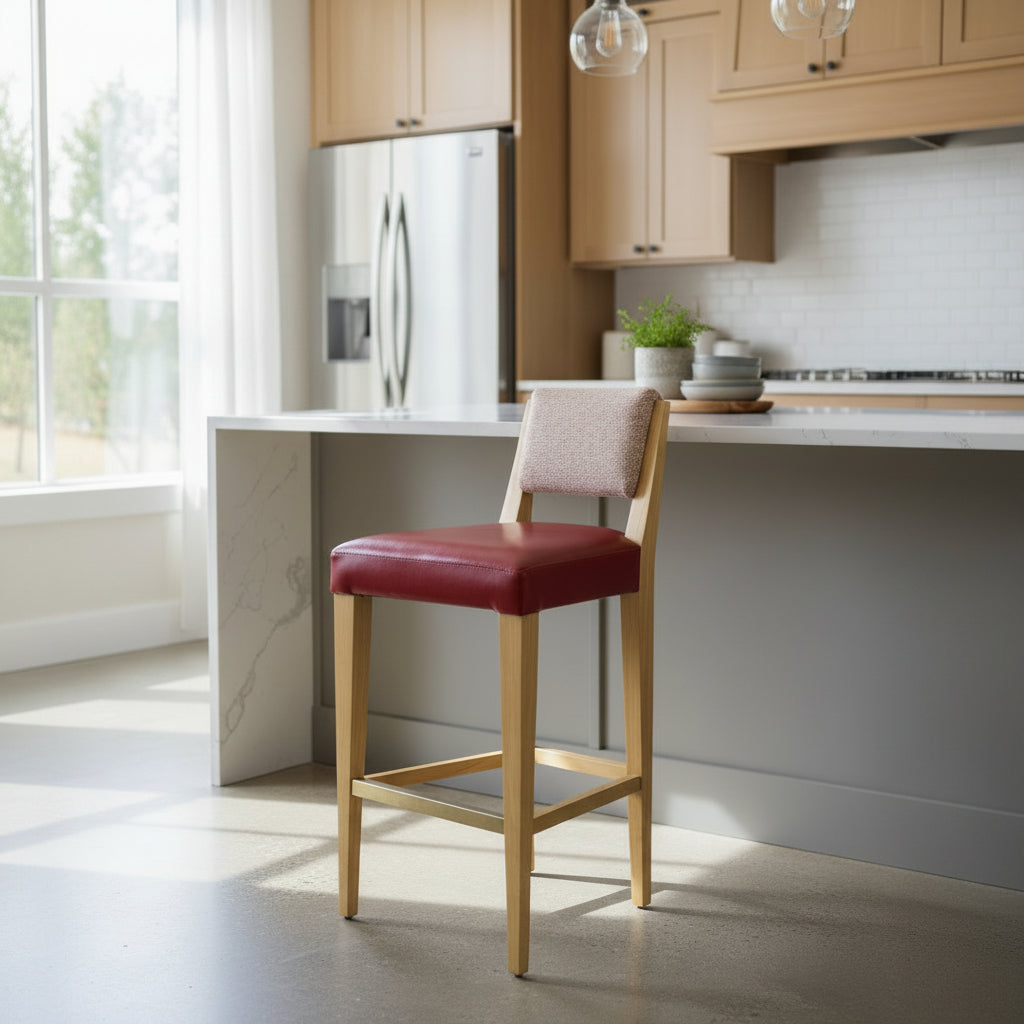 Red Counter Stool