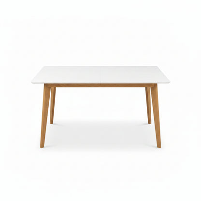 Handy Living White Expandable Dining Table