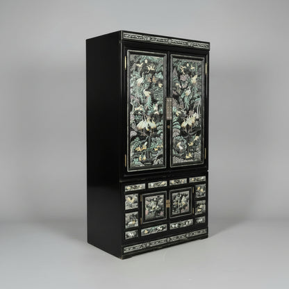 Korean Najeonchilgi Lacquer Wardrobe