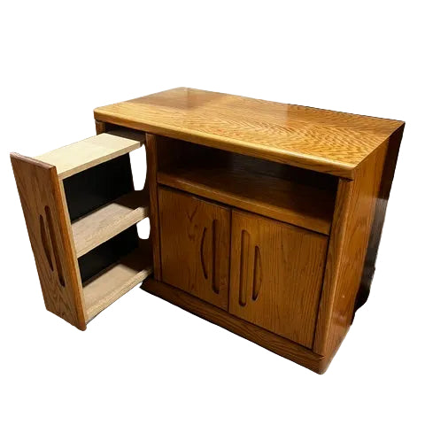 Vintage Oak TV Stand