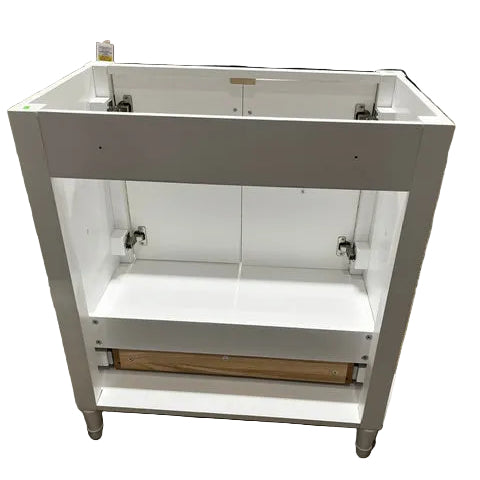 Single Sink Solid Wood Freestanding