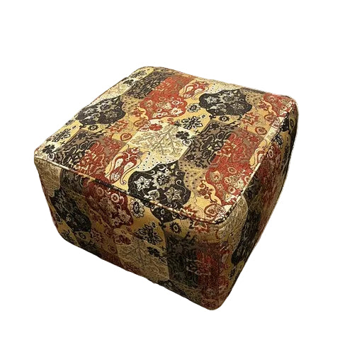 Stationary Fabric Accent Chair w/ Ottoman