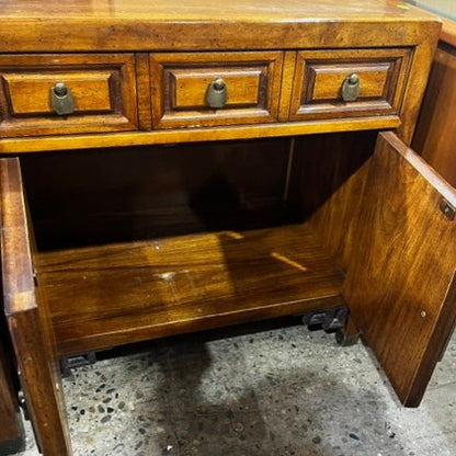Chin Hua Collection Asian Chinoiserie 26" Cabinet Nightstand
