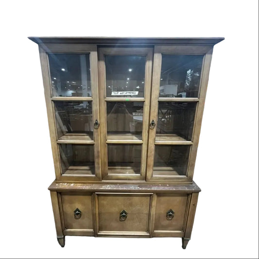 Mid Century Modern Wooden Display Cabinet