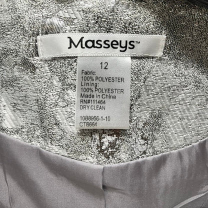 Masseys Metallic Jacquard Jacket