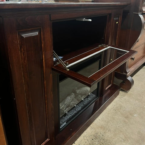 Hiland Mantel Fireplace Console