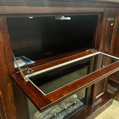 Hiland Mantel Fireplace Console