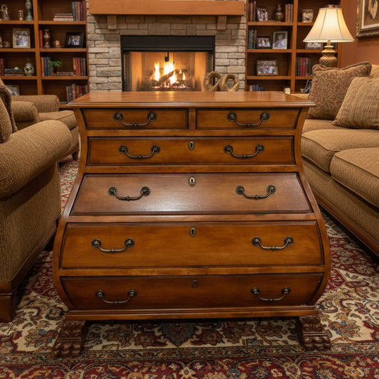 Ethan Allen Townhouse Bombe Chest