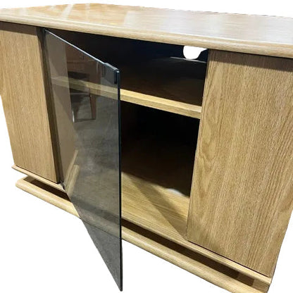 Cabinet (solid wood) with storage and side sliders