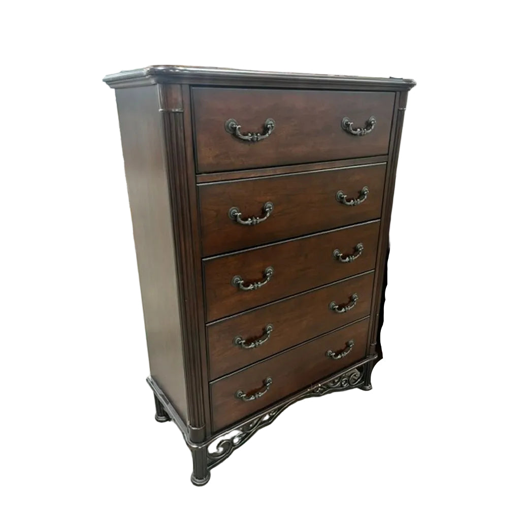 Solid Wood Cherry Chest of Drawers