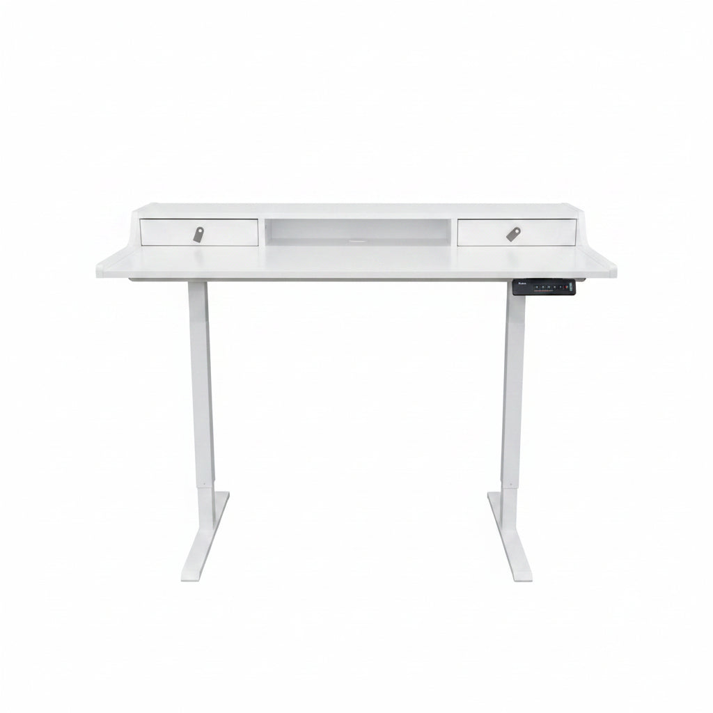 Electric Standing Desk with Drawers