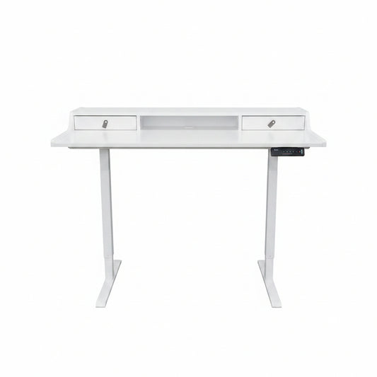 Electric Standing Desk with Drawers