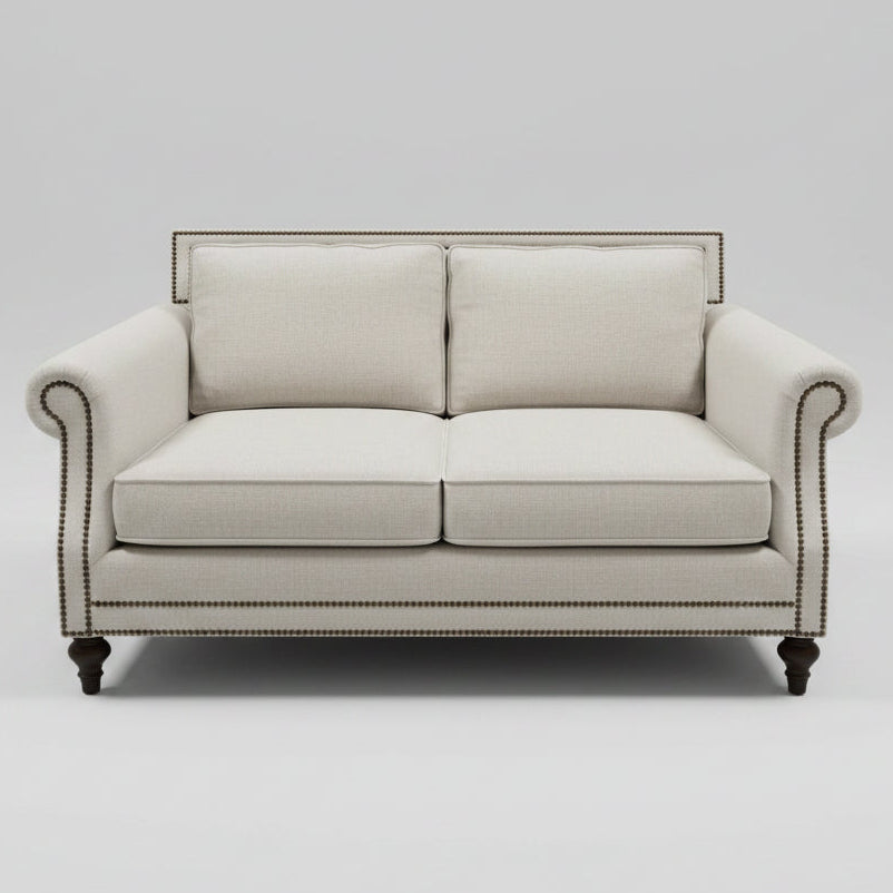 Kurtz Linen Loveseat