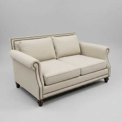 Kurtz Linen Loveseat