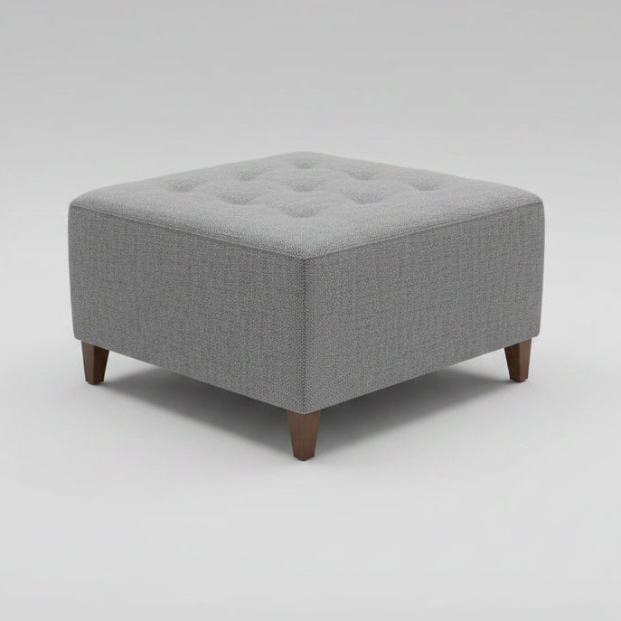 Tufted Square Cocktail Ottomans