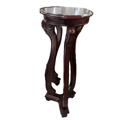 Chinese late Qing Dynasty style wooden plant stand