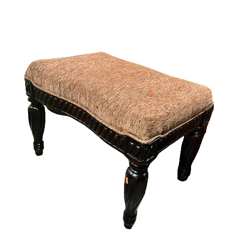 19thc Carved Stool