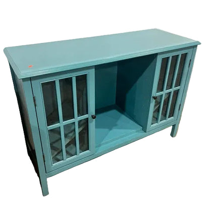 Threshold Windham 2-Door Cabinet with Center Shelves