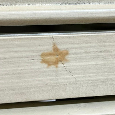 Benzara Antique Cream Contemporary/Modern Composite Media Cabinet