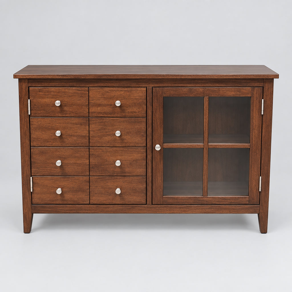 Wood Storage Cabinet Buffet
