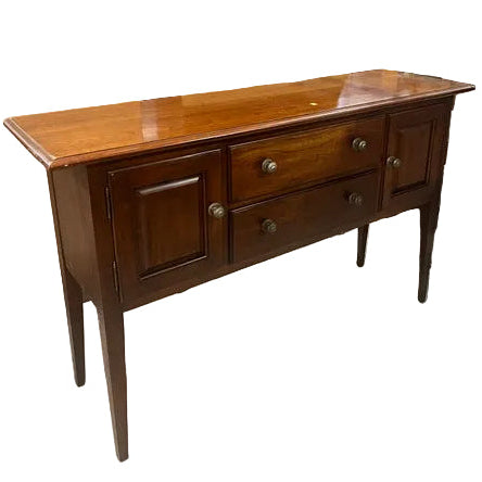 Traditional Federal-Style Wooden Sideboard