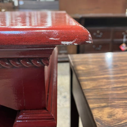 Cottage-Style Wooden Media Console