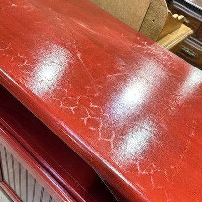 Cottage-Style Wooden Media Console