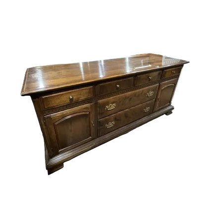 Ethan Allen Classic Manor Solid Maple Triple Door Dresser