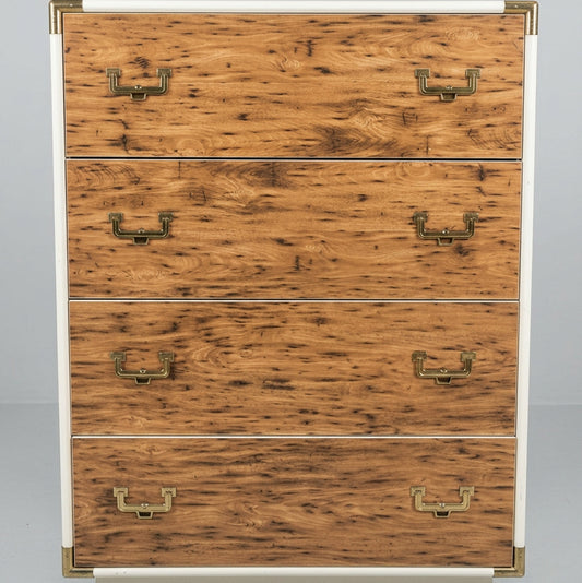 Mid-Century Modern Campaign-Style Chest
