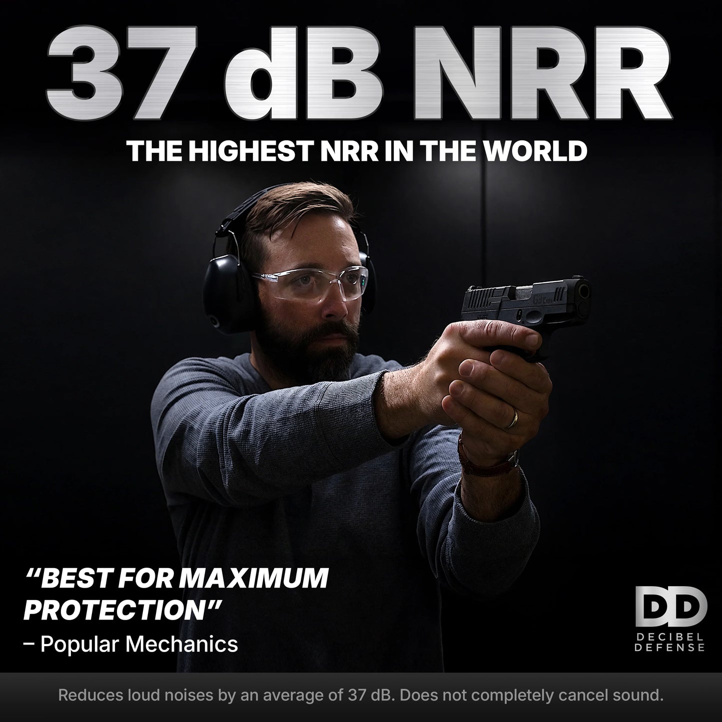 Decibel Defense Safety Earmuffs