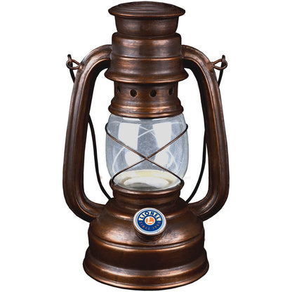 Lionel Model Train Conductor Lantern Coin Bank with Glass Casing