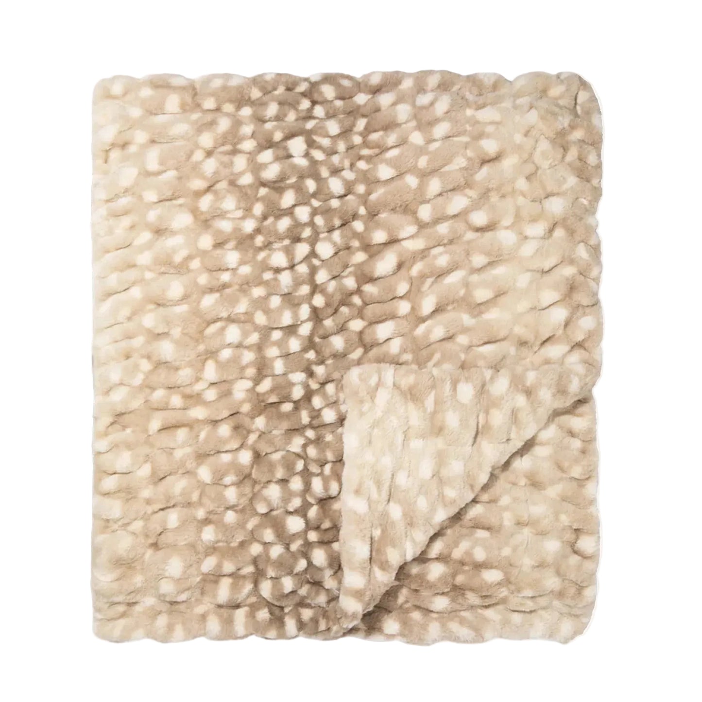 (New) Lola Blanket Medium 50 Inch X 60 Inch Forest Fawn