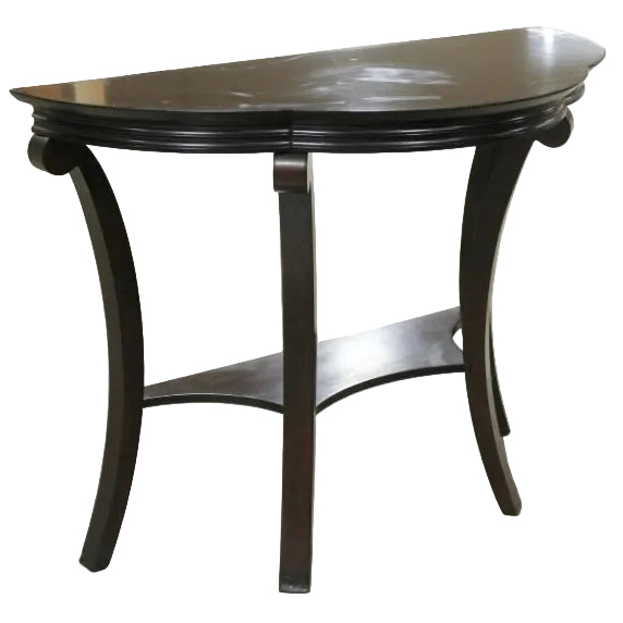Bombay Co. Espresso Demilune Table