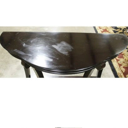 Bombay Co. Espresso Demilune Table