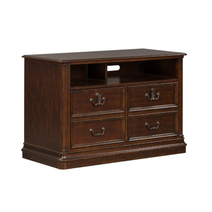 (New) Brayton Manor Dark Brown Jr Executive Media Lateral File