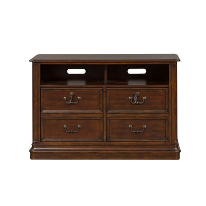 (New) Brayton Manor Dark Brown Jr Executive Media Lateral File