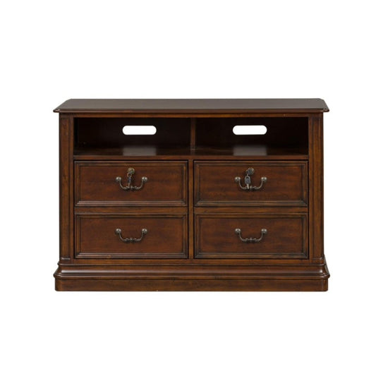(New) Brayton Manor Dark Brown Jr Executive Media Lateral File