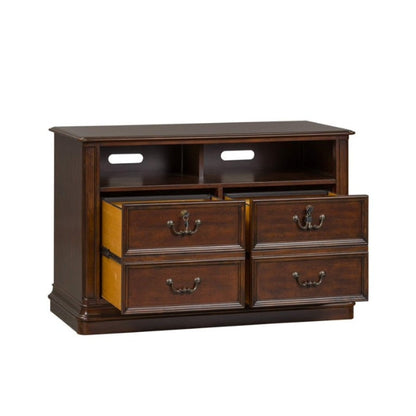 (New) Brayton Manor Dark Brown Jr Executive Media Lateral File