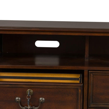 (New) Brayton Manor Dark Brown Jr Executive Media Lateral File