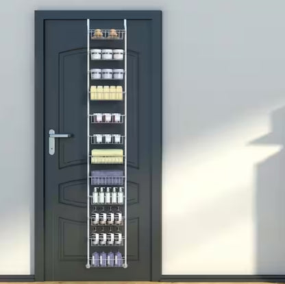 (New) 12-Tier Over the Door Pantry Organizer