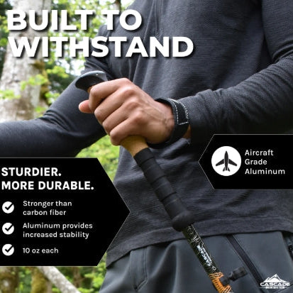 (New) Aluminum Quick Lock Trekking Poles