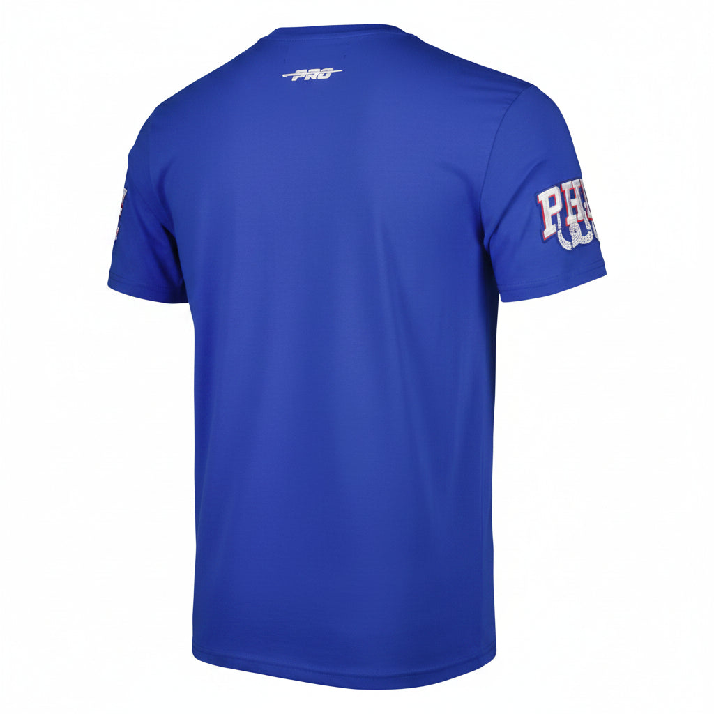 (New) Men's Pro Standard Royal Philadelphia 76ers Mash Up Capsule T-Shirt