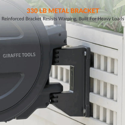 (New) Retractable Garden Hose Reel 62ft-155ft