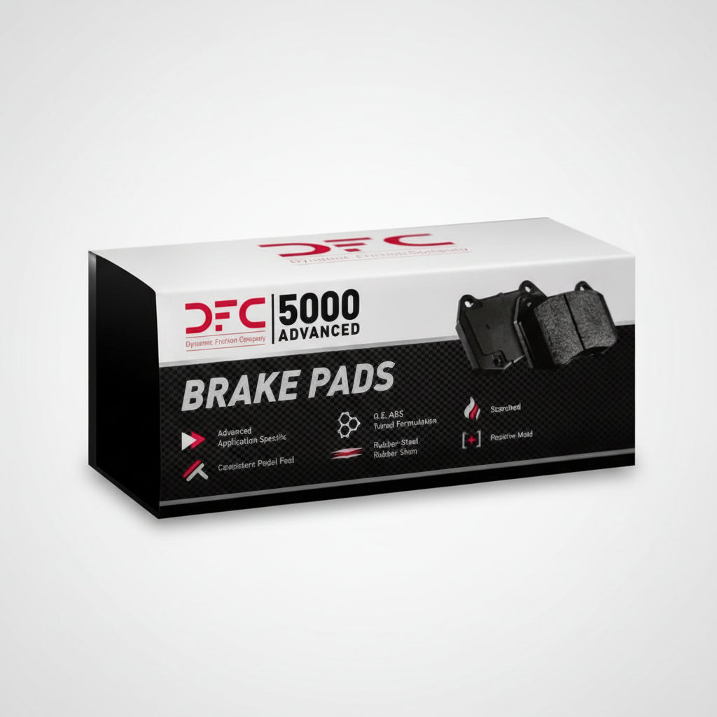 (New) Dynamic Friction 5000 Advanced Ceramic Brake Pads