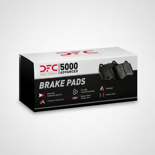 (New) Dynamic Friction 5000 Advanced Ceramic Brake Pads